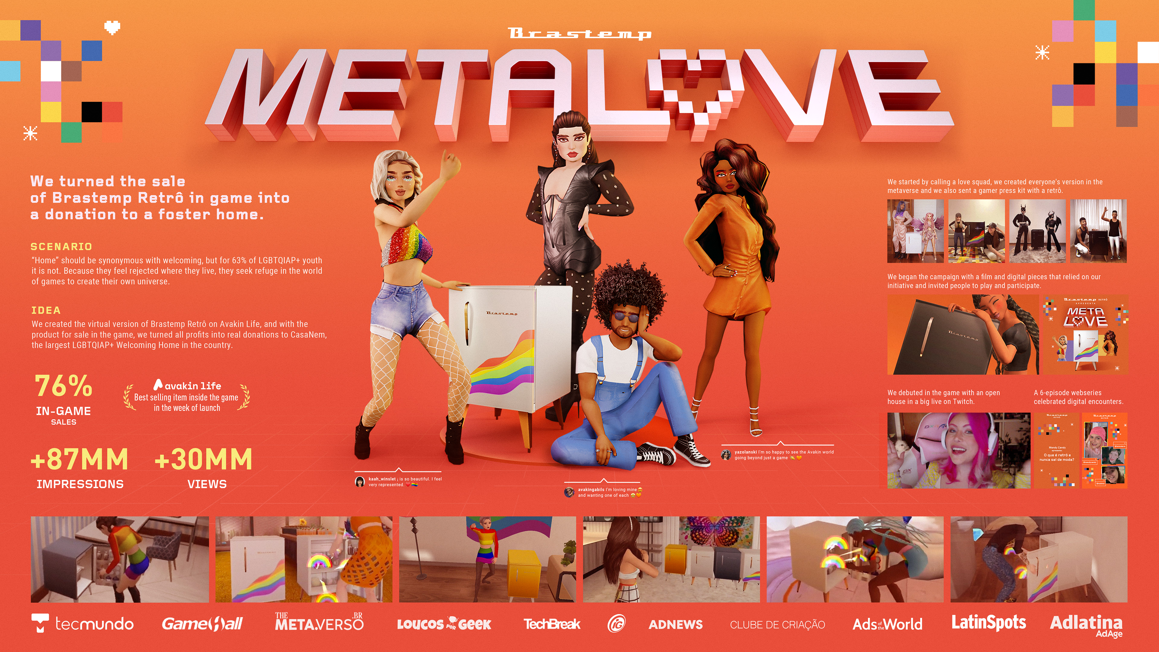 Brastemp Metalove campaign 1